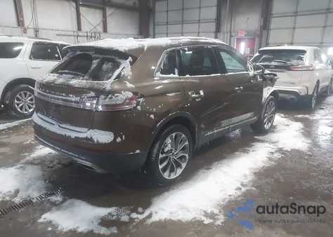 2022 Lincoln Nautilus Reserve из США, поврежденный, VIN 2LMPJ8KP7NBL12455